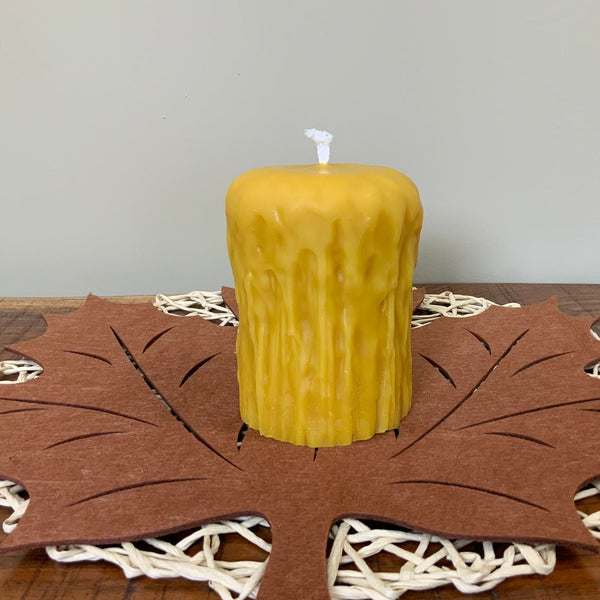 Rustic Pillar Candle (Large)