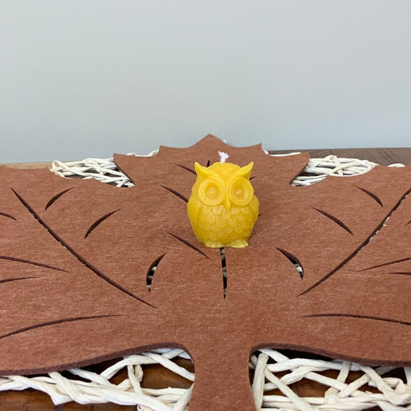 Small Owl Candle