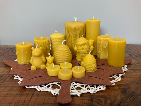 Smooth Pillar Candle (Medium)