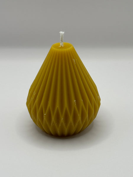 Teardrop Beeswax Candle